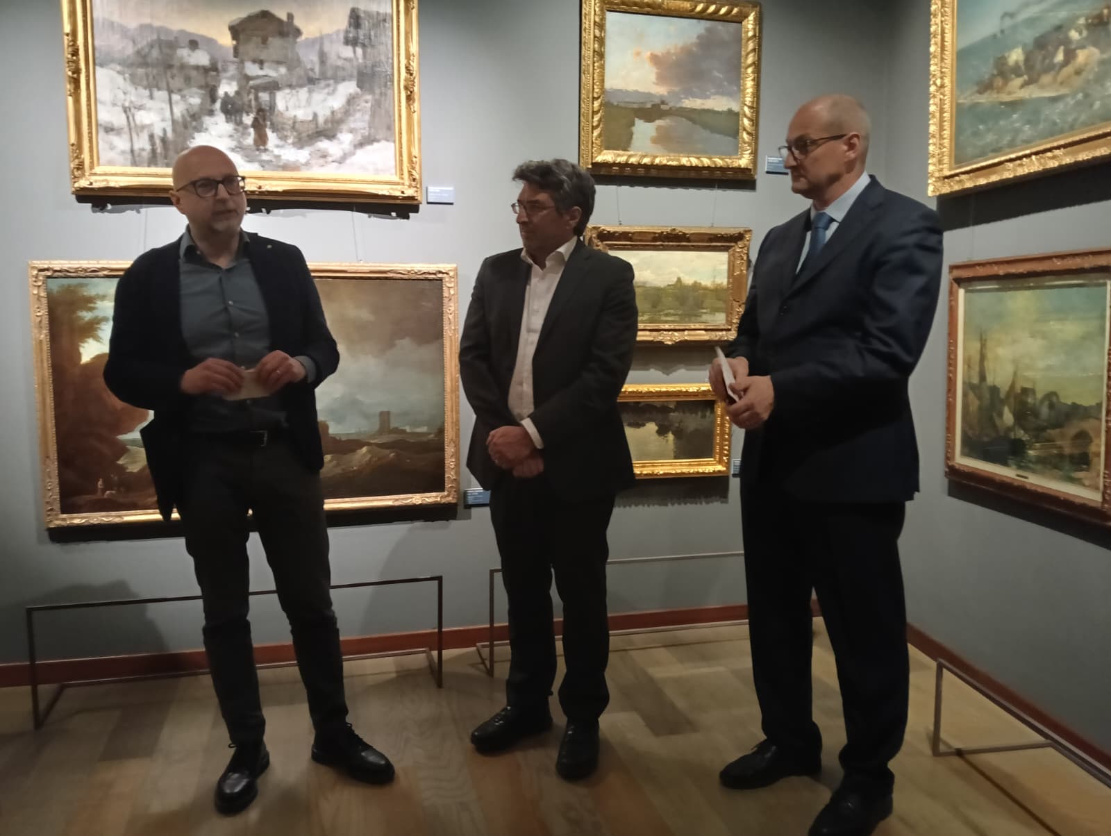 La Sala Romagnoli al Museo civico d'arte