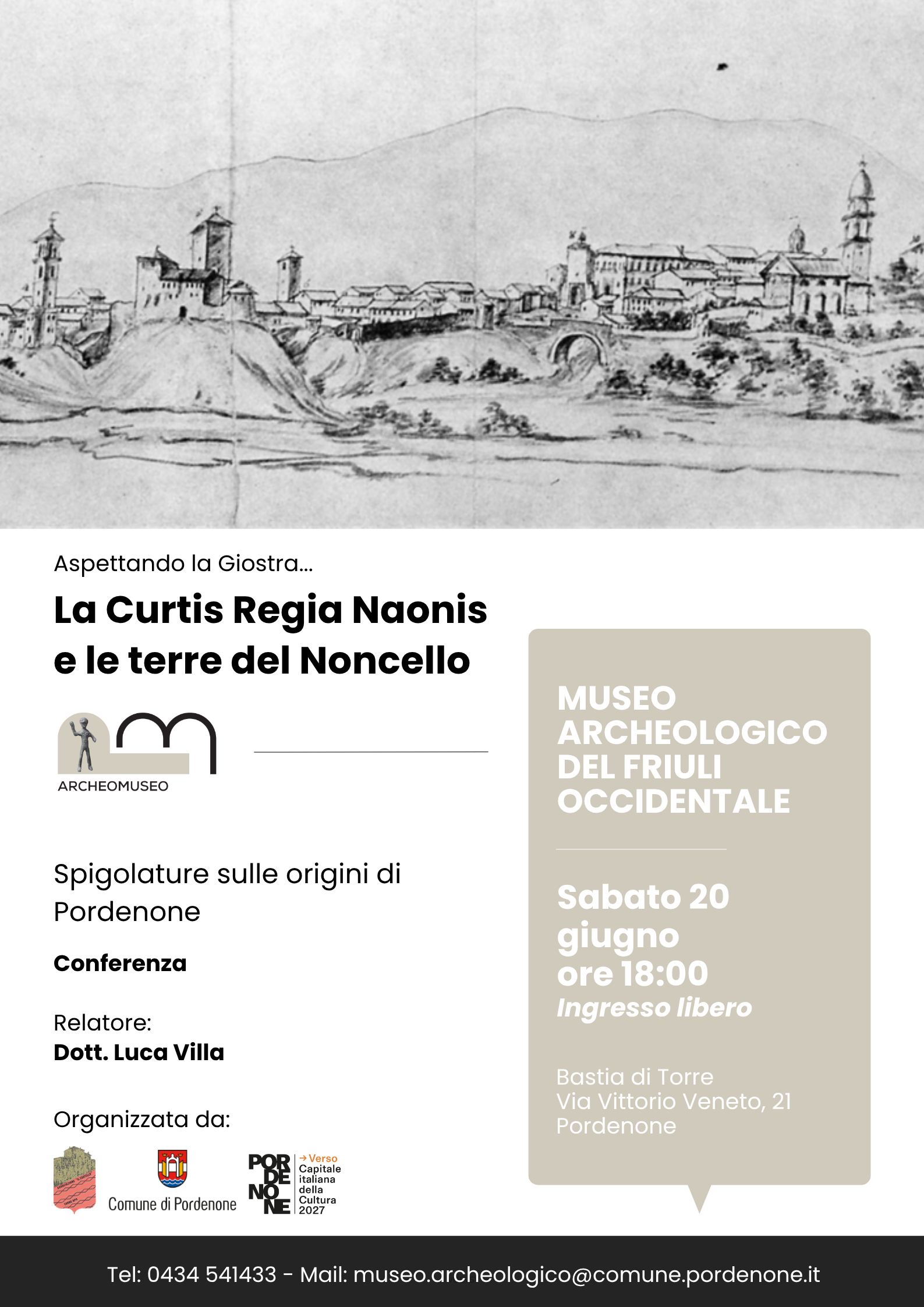 La Curtis Regia Naonis e le terre del Noncello